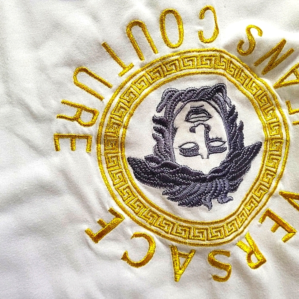 VTg VERSACE JEANS MEDUSA SHIRT NWT WHITE